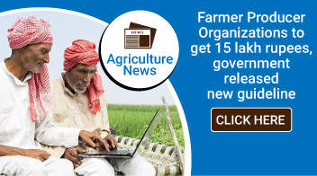 Farmer Producer Organizations to get 15 lakh rupees, government released new guideline
 

