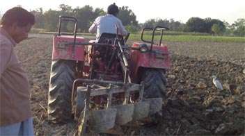 Importance of deep summer ploughing in cotton field.