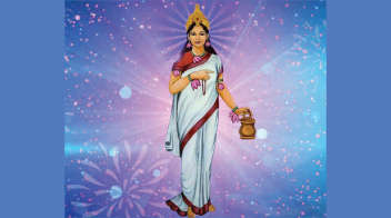 Worship Goddess Brahmacharini on the second day of Navratri!