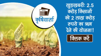 खुशखबरी: 2.5 करोड़ किसानों को 2 लाख करोड़ रुपये का ऋण देने की योजना!