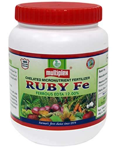 Multiplex Ruby Chelated Iron (Fe 12 % EDTA) 250 g