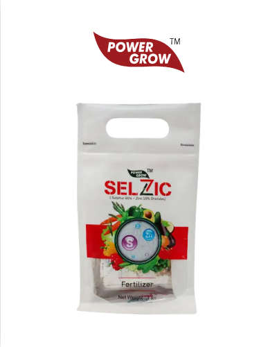 Power Grow- Selzic (Sulphur 65 % + Zinc 18 % ) Granules 1kg