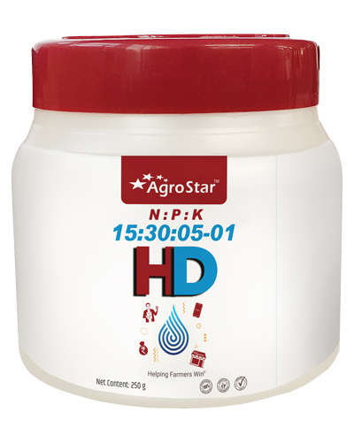 Agrostar NPK HD (15:30:05:01)250 gm