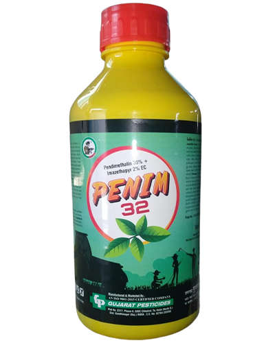 પેનિમ 32 ( પેન્ડીમેથાલિન 30% + ઈમાઝેથાપીર 2% ઇસી ) - 1 લિટર