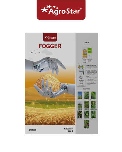 एग्रोस्टार फोगर (क्लोडिनाफॉप प्रोपरगिल 15% + मेट्सल्फुरॉन मिथाइल 1% डब्लू पी ) 160 ग्राम