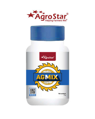 अॅग्मिक्स (मेटसल्फुरॉन मिथाइल 10% + क्लोरीमुरॉन इथाइल 10% डब्ल्यूपी) 8 ग्रॅम