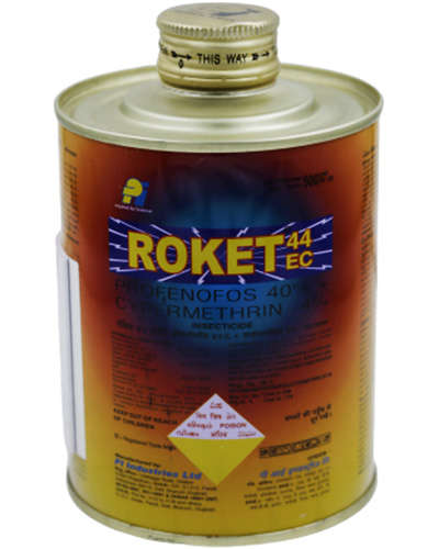रॉकेट (प्रोफेनोफॉस 40% + सायपरमेथ्रीन 4% EC) 500 मिली