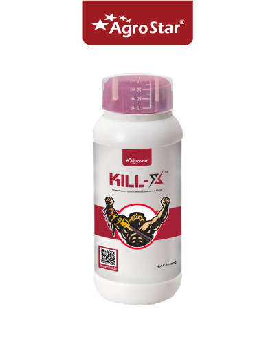 AgroStar Kill-X (Thiamethoxam 12.6% + Lambdacyhalothrin 9.5% ZC) 200 ml