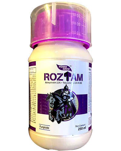 रोझताम (अ‍ॅझोक्सिस्ट्र्रोबिन 11% + टेब्युकॉनेझोल 18.3% एससी) (250 मिली)