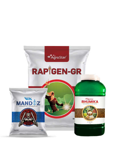 Agrostar Poshan Suraksha Combo Paddy Basal Dose soil Application