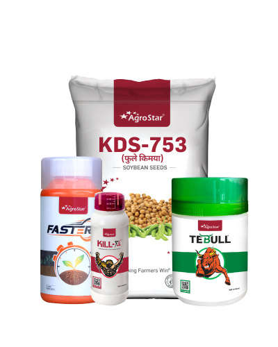 Soybean KDS 753 CS Seed + CP-CN (1 acre) Combo KIT 2025