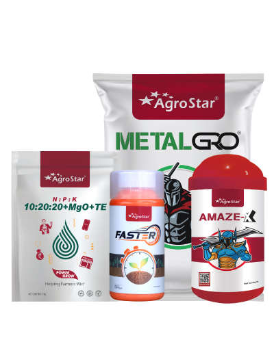 हरभरा पहिला स्प्रे किट २०२५ (पीक वाढ- विकास २०-३५ दिवस)