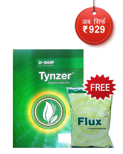 BASF Tynzer (Topramezone 336 G/l w/w SC) 15 ml + Free Flux 250 gm