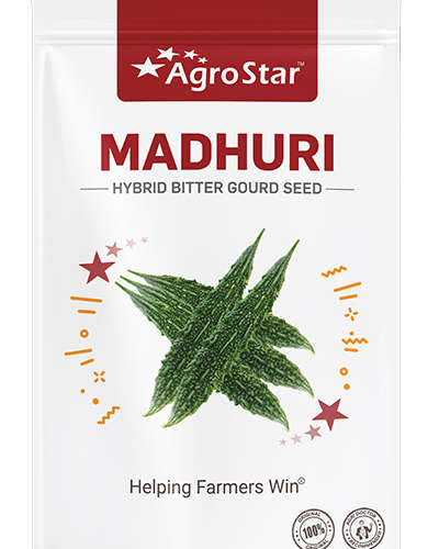 Agrostar Madhuri Bitter Gourd (50g) Seeds