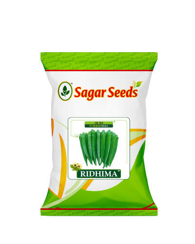 Sagar Ridhima F1 Okra (250g) Seeds