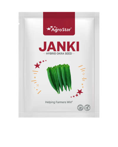 Agrostar Janki Okra (25 Gm) Seeds