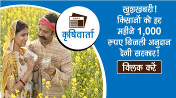 खुशख़बरी! किसानों को हर महीने 1,000 रुपए बिजली अनुदान देगी सरकार!
