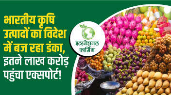 भारतीय कृषि उत्पादों का विदेश में बज रहा डंका, इतने लाख करोड़ पहुंचा एक्सपोर्ट!
