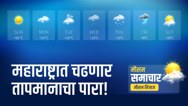 महाराष्ट्रात चढणार तापमानाचा पारा!