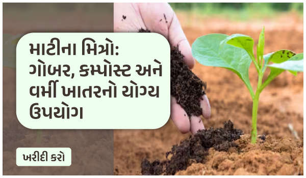 માટીના મિત્રો: ગોબર, કમ્પોસ્ટ અને વર્મી ખાતરનો યોગ્ય ઉપયોગ