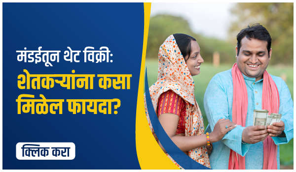 मंडईतून थेट विक्री: शेतकऱ्यांना कसा मिळेल फायदा?