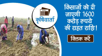 किसानों को दी जाएगी 1600 करोड़ रुपये की राहत राशि!