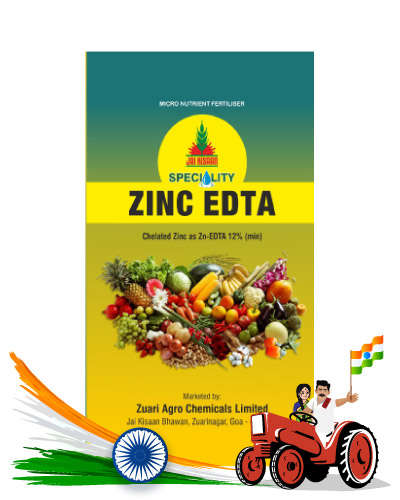 જય કિસાન ચિલિટેડ ઝીંક (Zn 12 % EDTA ) - 250 ગ્રામ