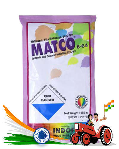 MATCO (Metalaxyl 8%WP+Mancozeb 64 %) 250 Gms