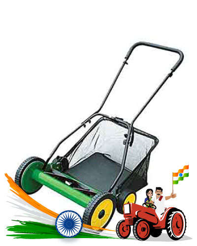 KisanKraft Manual Push Lawn Mower KK-LMM-350, Cutting Width: 13.77 Inch at  Rs 4200/piece in Jamnagar